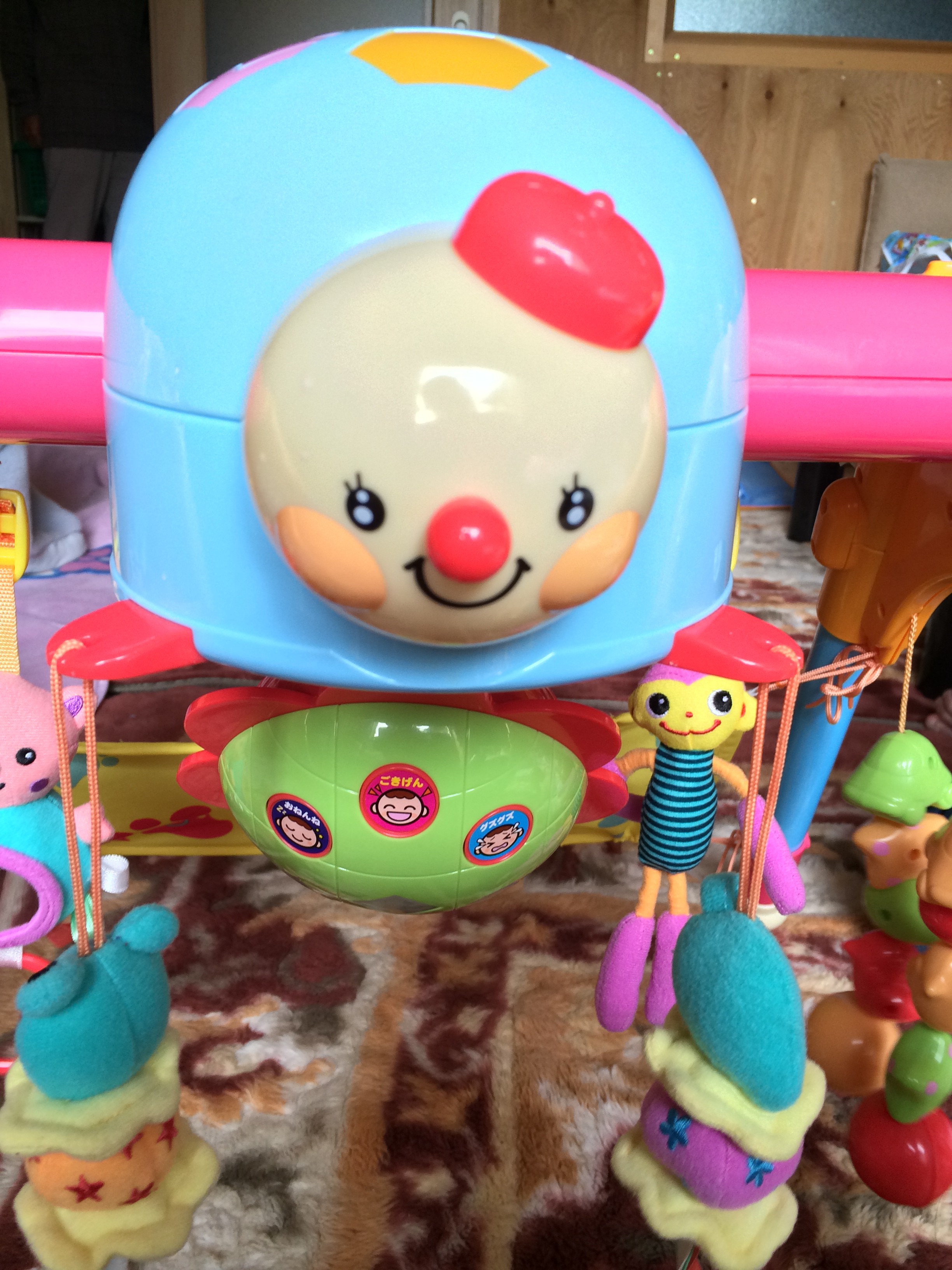 動くカメさんに興味津々 People 新うちの赤ちゃん世界一 メリー ジムdx 子育て世代のおもちゃ選び